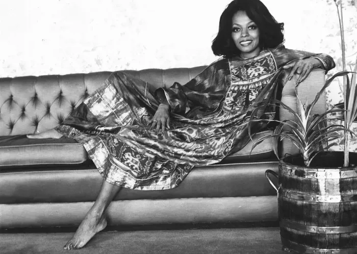 Framed Print : Diana Ross May 1973 the singer former member of The Supremes has just played the role of