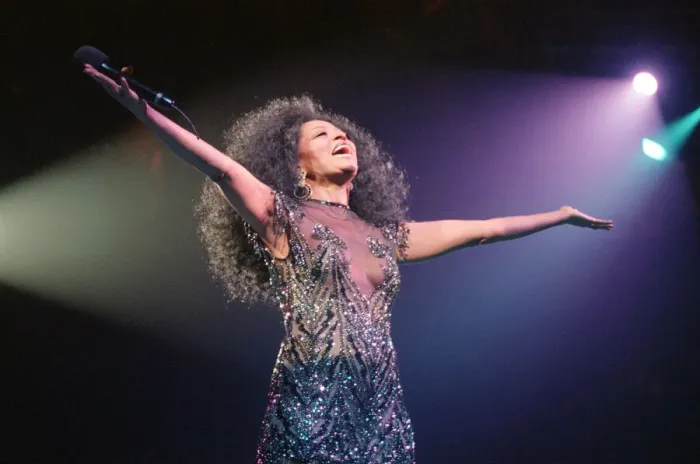 Framed Print : Diana Ross performs at The Metro Arena, Newcastle, Newcastle Upon Tyne - England Framed Print : Diana Ross performs at The Metro Arena, Newcastle, Newcastle Upon Tyne - England