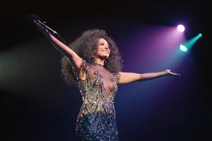 Framed Print : Diana Ross performs at The Metro Arena, Newcastle, Newcastle Upon Tyne - England Framed Print : Diana Ross performs at The Metro Arena, Newcastle, Newcastle Upon Tyne - England