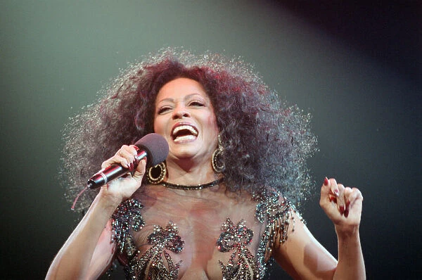 Diana Ross performs at The Metro Arena, Newcastle, Newcastle Upon Tyne - England
