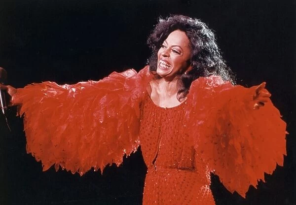 Diana Ross, pictured here at the Glasgow SECC on 6th July 1994