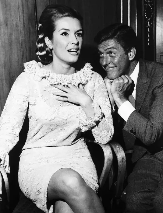 Framed Print : Dick Van Dyke Actor with Sally Ann Howes Framed Print : Dick Van Dyke Actor with Sally Ann Howes