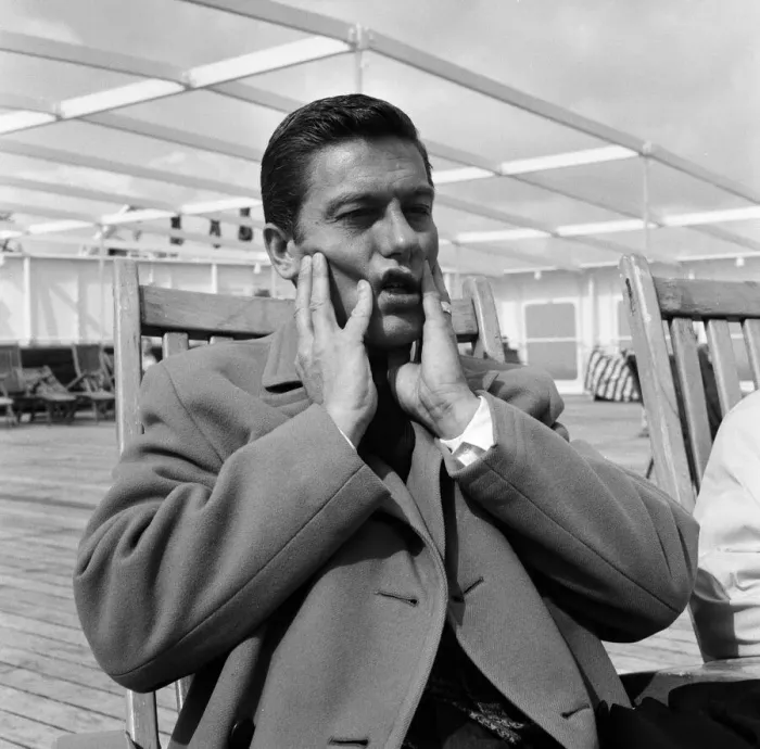 Framed Print : Dick Van Dyke, American actor / comedian arrived on the liner Bremen Framed Print : Dick Van Dyke, American actor / comedian arrived on the liner Bremen