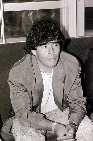 Diego Maradona - Football Player - August 1987
