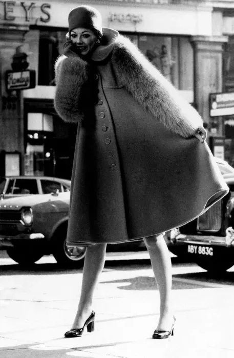 Framed Print : The Dior Look For Autumn. Being shown in London on Tuesday (7  /  9  /  71