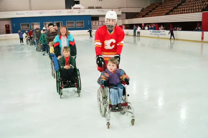 Framed Print : Disabled children and adults had an exciting time on the ice at Billingham Forum Framed Print : Disabled children and adults had an exciting time on the ice at Billingham Forum