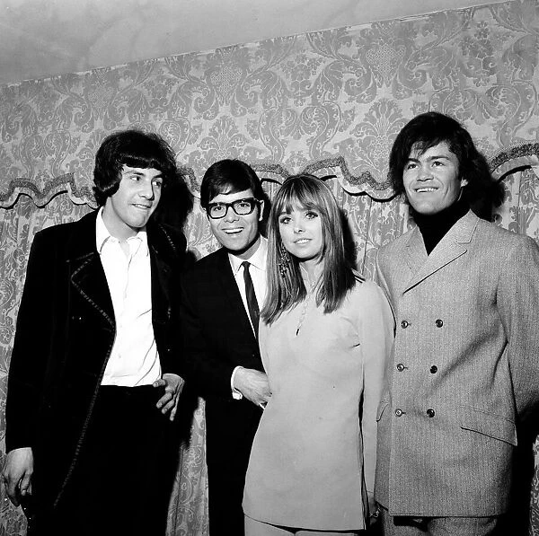 Disc & Music Echo Magazine Awards, Saturday 18th February 1967, from left