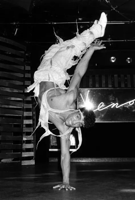 Framed Print : Disco dynamo Frankie Johnson Jnr was head over heels with joy when he won the UK