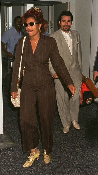 Divine Brown prostitute who was caught in a car with Hugh Grant in Los Angeles arriving