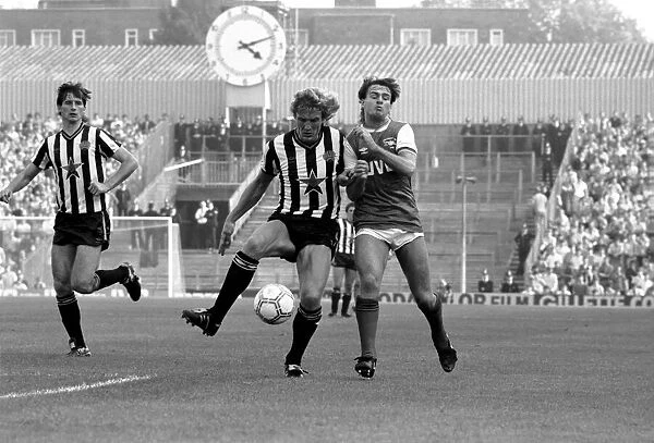 Division 1 football. Arsenal 0 v. Newcastle 0. September 1985 LF15-22-025