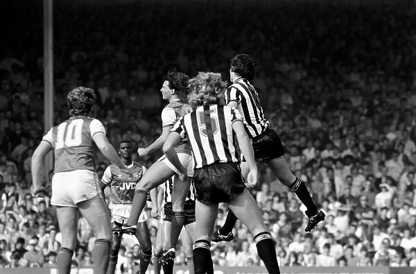 Division 1 football. Arsenal 0 v. Newcastle 0. September 1985 LF15-22-019