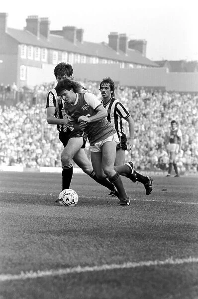 Division 1 football. Arsenal 0 v. Newcastle 0. September 1985 LF15-22-028