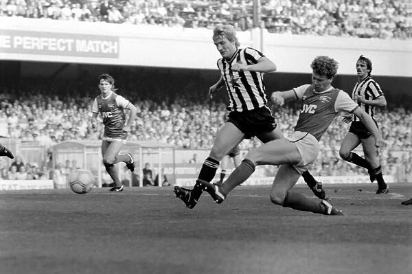 Division 1 football. Arsenal 0 v. Newcastle 0. September 1985 LF15-22-023