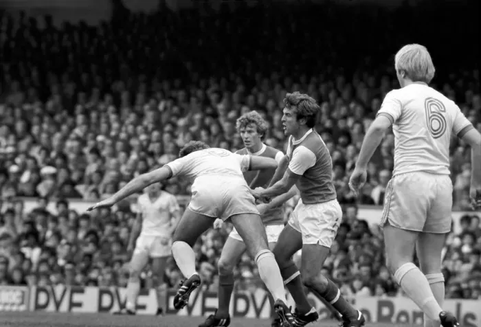 Framed Print : Division 1 football. Arsenal 1 v. Nottingham Forest 0. September 1980 LF04-37-018 Framed Print : Division 1 football. Arsenal 1 v. Nottingham Forest 0. September 1980 LF04-37-018