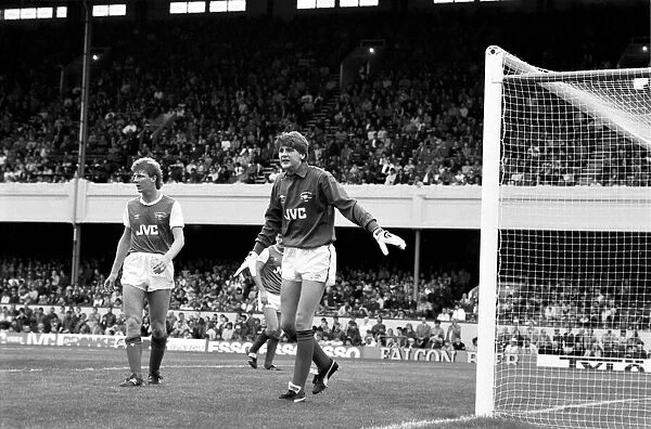 Division 1 football. Arsenal 1 v. Sheffield Wednesday 1. September 1985 LF15-15-001