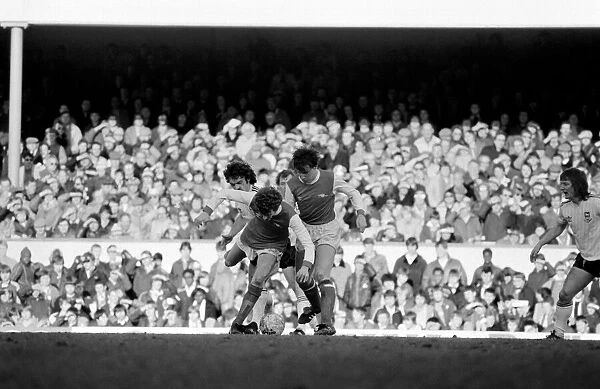 Division 1 football. Arsenal 1 v. Ipswich 0. March 1982 LF08-12-088