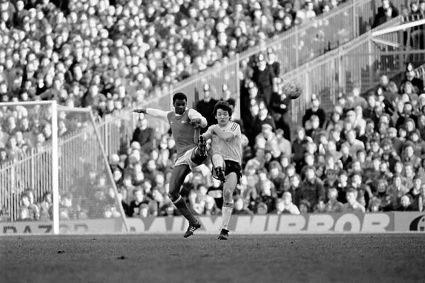 Division 1 football. Arsenal 1 v. Ipswich 0. March 1982 LF08-12-071