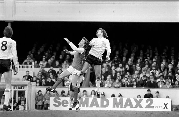 Division 1 football. Arsenal 1 v. Ipswich 0. March 1982 LF08-12-046