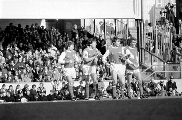 Division 1 football. Arsenal 1 v. Ipswich 0. March 1982 LF08-12-023