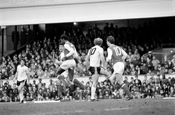 Division 1 football. Arsenal 1 v. Ipswich 0. March 1982 LF08-12-058