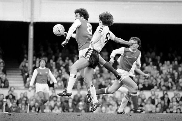Division 1 football. Arsenal 1 v. Ipswich 0. March 1982 LF08-12-053