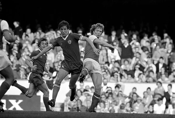 Division 1 football. Arsenal 1 v. Leicester 0. October 1980 LF04-38-023