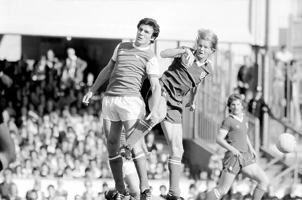 Division 1 football. Arsenal 1 v. Leicester 0. October 1980 LF04-38-049