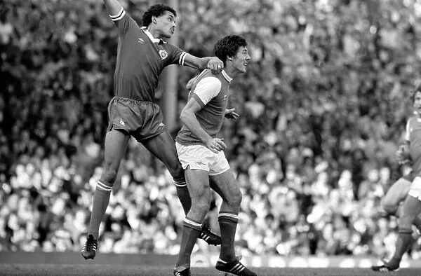 Division 1 football. Arsenal 1 v. Leicester 0. October 1980 LF04-38-005
