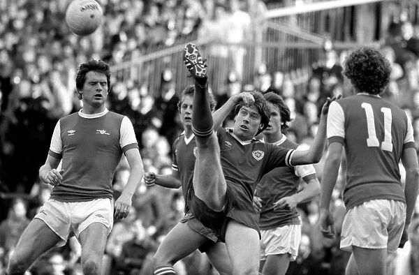 Division 1 football. Arsenal 1 v. Leicester 0. October 1980 LF04-38-028