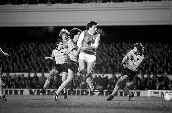 Division 1 football. Arsenal 1 v. Wolves 0. December 1980 LF05-31-049