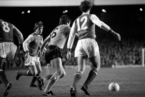Division 1 football. Arsenal 1 v. Wolves 0. December 1980 LF05-31-019