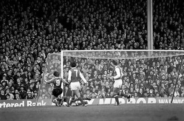 Division 1 football. Arsenal 2 v. Sunderland 2. October 1980 LF04-44-045