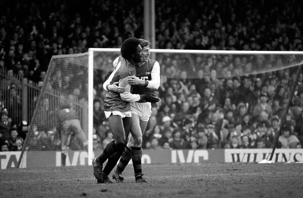 Division 1 football. Arsenal 3 v. Brighton and Hove Albion 1. February 1983 LF12-26-010