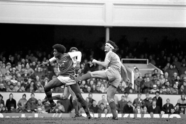Division 1 football. Arsenal 3 v. Brighton and Hove Albion 1. February 1983 LF12-26-026