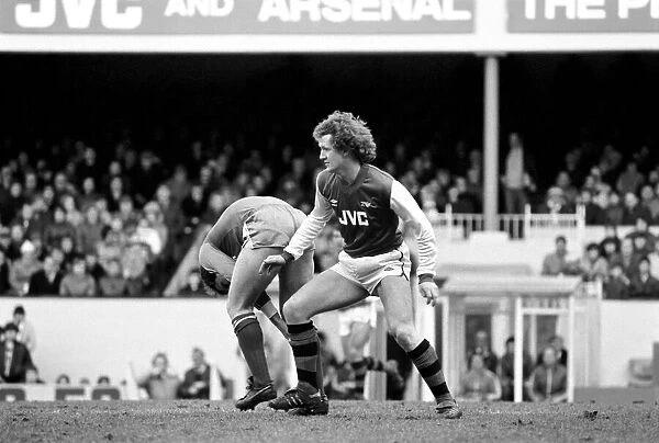 Division 1 football. Arsenal 3 v. Brighton and Hove Albion 1. February 1983 LF12-26-082