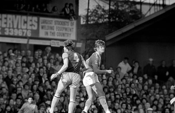 Division 1 football. Birmingham City 1 v. Aston Villa 2. October 1980 LF04-45-022