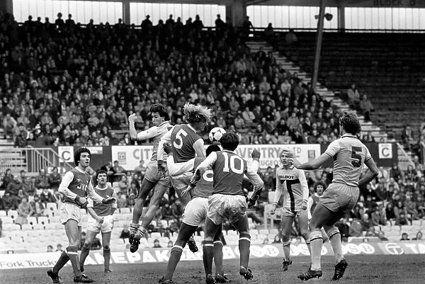 Division 1 football. Coventry 1 v. Arsenal 0. March 1982 LF08-06-031
