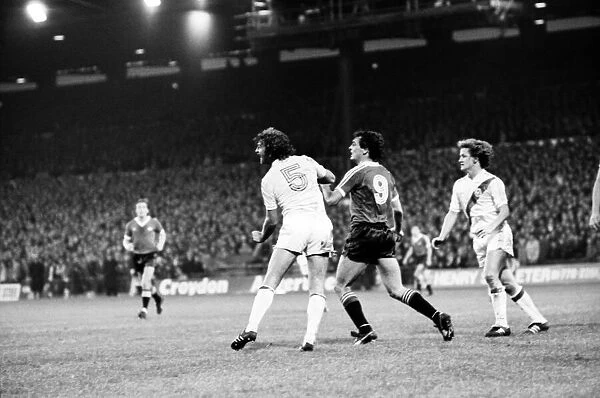 Division 1 football. Crystal Palace 1 v. Manchester United 0 November 1980 LF05-08-109