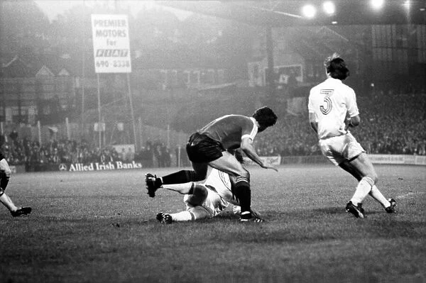 Division 1 football. Crystal Palace 1 v. Manchester United 0 November 1980 LF05-08-060