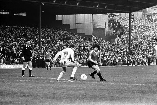 Division 1 football. Crystal Palace 1 v. Manchester United 0 November 1980 LF05-08-132