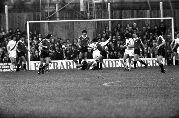 Division 1 football. Crystal Palace 1 v. Manchester United 0 November 1980 LF05-08-043