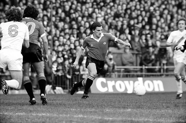 Division 1 football. Crystal Palace 1 v. Manchester United 0 November 1980 LF05-08-048