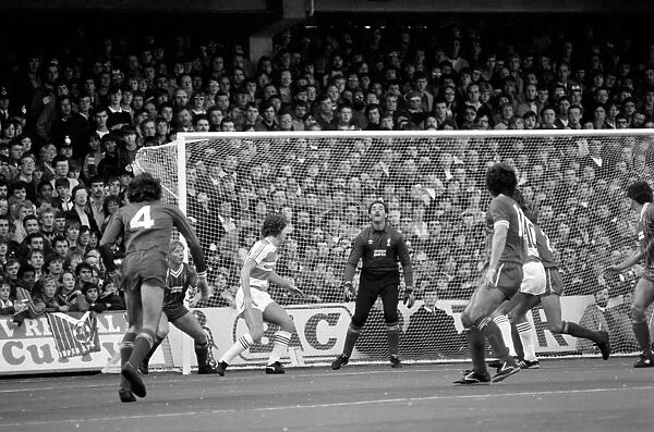 Division 1 football. Queens Park Rangers 0 v. Liverpool 1. October 1983 LF14-09-046