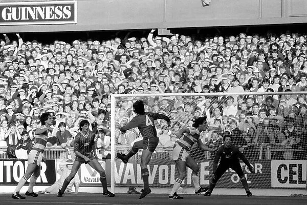 Division 1 football. Queens Park Rangers 0 v. Liverpool 1. October 1983 LF14-09-010