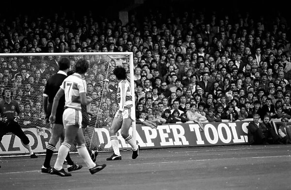 Division 1 football. Queens Park Rangers 0 v. Liverpool 1. October 1983 LF14-09-006