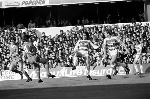 Division 1 football. Queens Park Rangers 0 v. Liverpool 1. October 1983 LF14-09-023