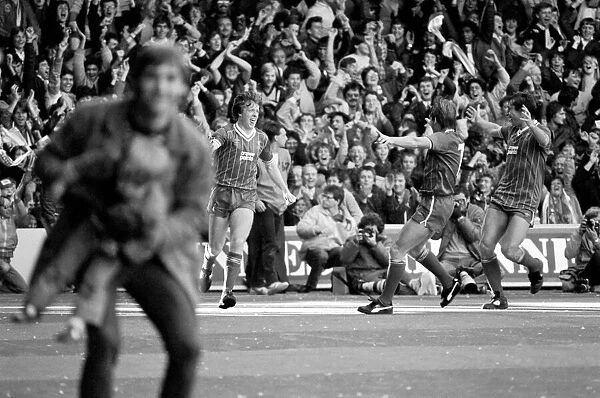 Division 1 football. Queens Park Rangers 0 v. Liverpool 1. October 1983 LF14-09-095