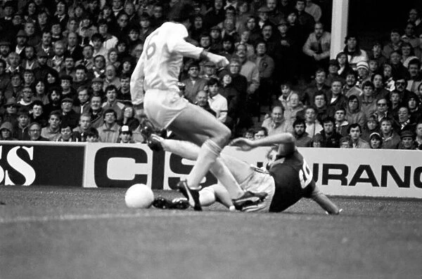 Division 1 football. West Ham United 1 v. Liverpool 3. October 1983 LF14-05-085