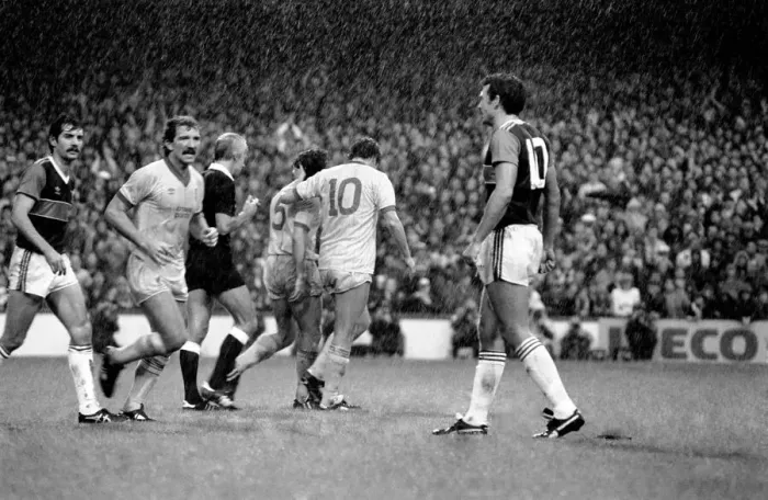 Framed Print : Division 1 football. West Ham United 1 v. Liverpool 3. October 1983 LF14-05-040