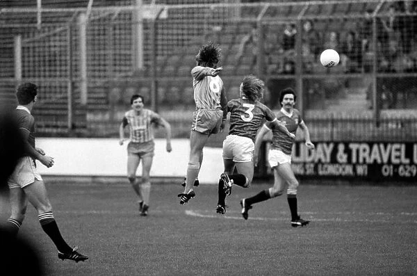 Division 1 football. West Ham United 1 v. Liverpool 3. October 1983 LF14-05-036